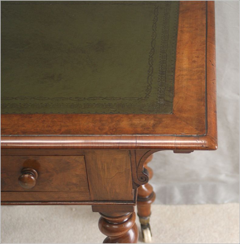 3004 Antique Walnut Writing Table By Edwards & Roberts (5)